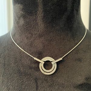 2/$50 MIX AND MATCH JEWELRY BUNDLE GENUINE CIRCLE SWAROVSKI NECKLACE